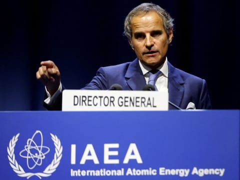 International Atomic Energy Agency Director General Rafael Grossi.