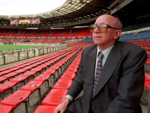 England World Cup winner, Nobby Stiles.