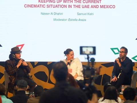 The challenges facing the UAE and Mexican cinema and the impact of technology and digital platforms were put under the spotlight during a panel discussion.