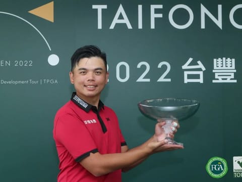 Chinese Taipei’s Hung Chien-yao, winner on the Asian Development Tour in Taiwan.