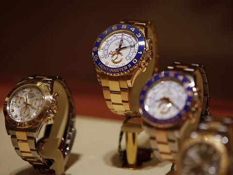 Rolex raised prices in most markets by about 3.5% last January. It applied another 5% lift in the UK and a similar amount in Europe in November.