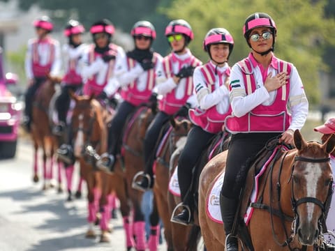 The 11th edition of Pink Caravan Ride will begin across the UAE on February 4, coinciding with World Cancer Day. File photo for illustrative purpose only