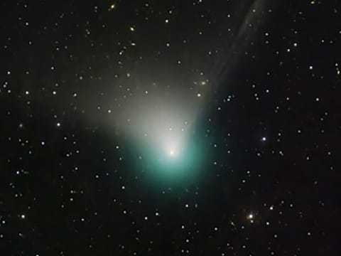 The Comet C/2022 E3 (ZTF) is currently shooting through our Solar System for the first time in 50,000 years and could be visible to the naked eye as it whizzes past Earth and the Sun in the coming weeks, astronomers have said.