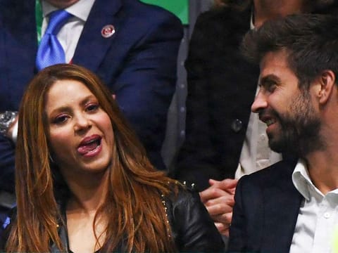 Colombian singer Shakira and her partner Gerard Pique (File photo)