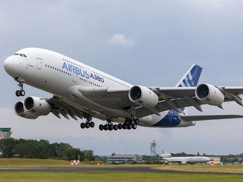 Airbus said it had won 2,319 gross orders and 2,094 net orders after cancellations as airlines scrambled to renew fleets in 2023.
