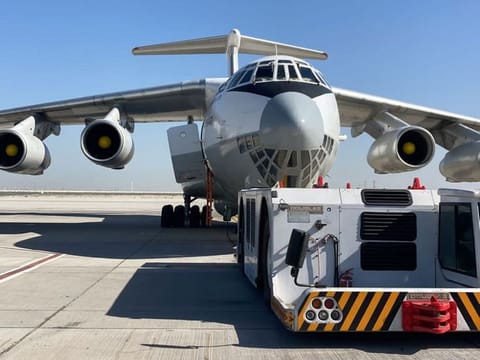 The latest shipment is part of ongoing relief efforts by the UAE