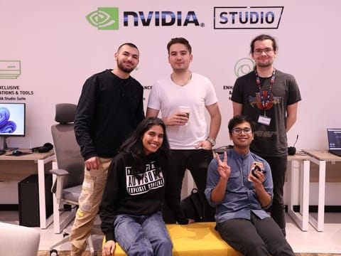 UAE winners of Global Game Jam 2023 at NVIDIA Studio at twofour54