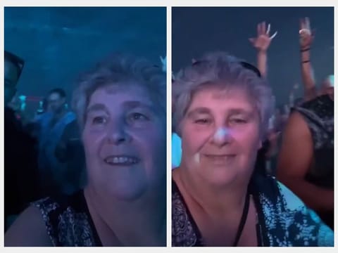 57-year-old loves music festivals, grooves to EDM