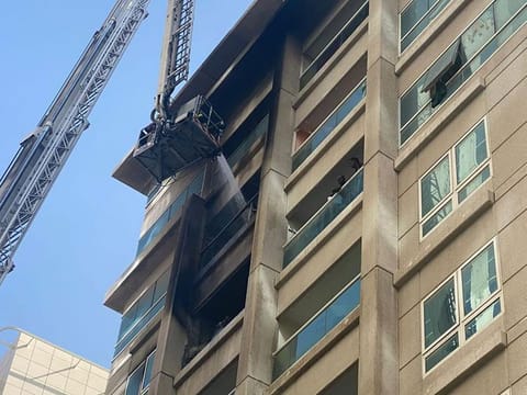 The cause of the fire is under investigation