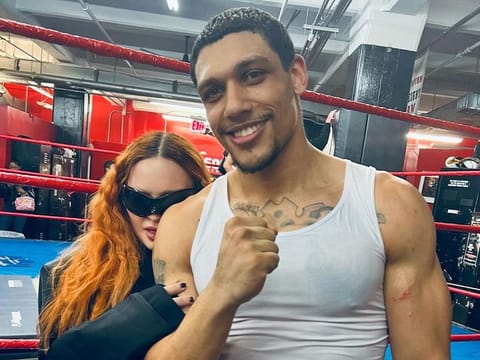 Madonna and Josh Popper
