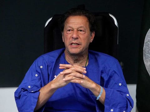 Former Pakistan Prime Minister Imran Khan