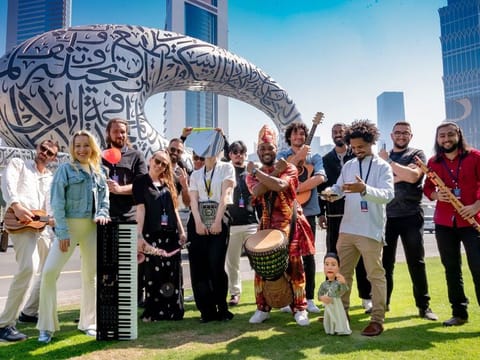 A variety of music and instruments - including some made from recycled materials - are being featured in the festival