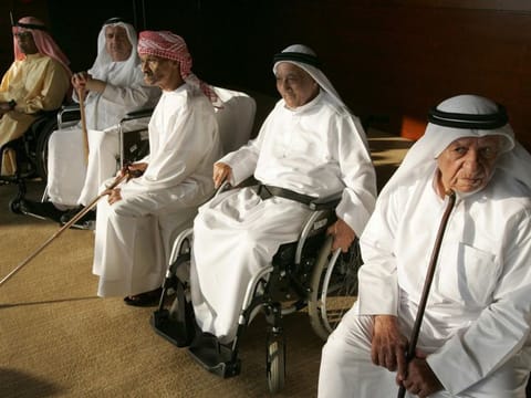 Elderly people gather to celebrate International Day for the Elderly organized by Community Development Authority (CDA) at the Intercontinental Hotel in Dubai Festival City.
Gulf News archives