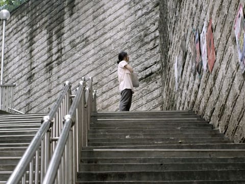 A still from the South Korean short film The Monologue