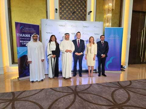 Majid Al Suwaidi, COP28 director general, among others at the first Forecasting Healthy Futures (FHF) Summit.