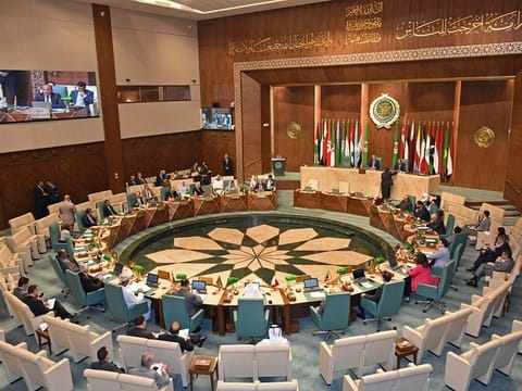 Members of the Arab League gather for an emergency meeting in Cairo after Israeli forces raided the Al Aqsa mosque and clashed with Palestinian worshippers inside.