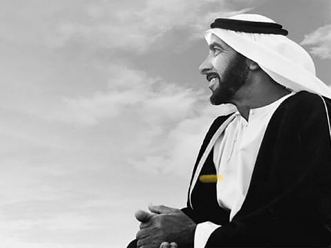 The late Sheikh Zayed bin Sultan Al Nahyan.