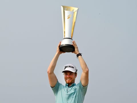 Winner of the International Series - Vietnam, Kieran Vincent on the Asian Tour
