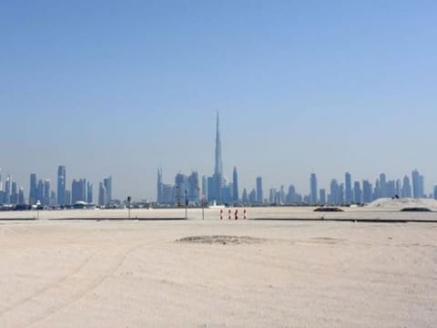 This sandy stretch on Jumeira Bay carries quite the punch. Price per square comes to Dh5,100 and that’s enough to set the Dh125 million record deal.