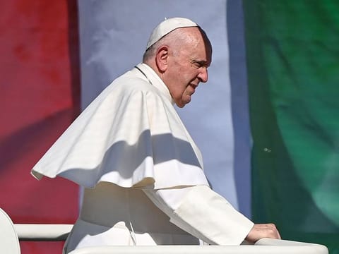 Pope Francis described it as a "journey to the centre of Europe.