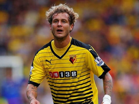 Alessandro Diamanti playing for Watford 23/8/15.