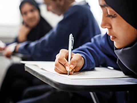 only 60 students are attending the French school in northern Tehran compared with the 359 who had registered at the start of the academic year. Illustrative image.