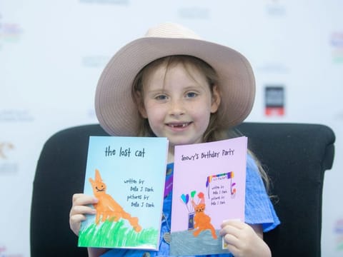 Bella-Jay Dark's visit to Sharjah marks the first time she's been outside the UK and on an airplane