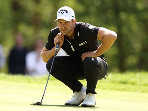 Thomas Detry is four shots off the summit of the leaderboard