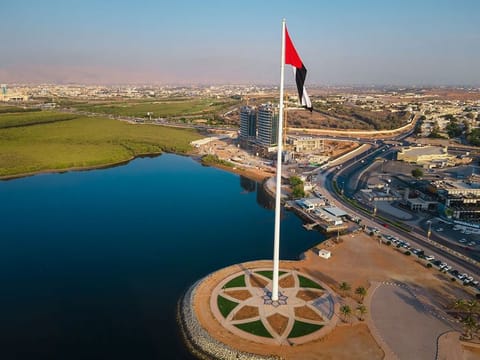 Ras Al Khaimah Police announce to change speed limit on Al Watan Road. Phot of RAK skyline for illustrative purpose only