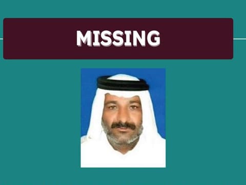 Anyone with information about him can contact the police on 999 or 07 205 3474