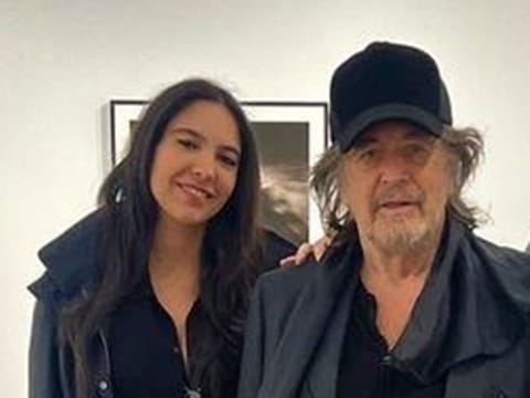 Al Pacino and Noor Alfallah