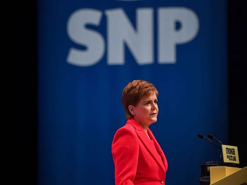 Former Scottish leader Nicola Sturgeon