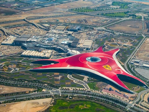 The free shuttle bus is available for local and international tourists, and takes passengers to popular attractions such as Ferrari World Abu Dhabi. Picture used for illustrative purposes.