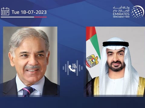 Sheikh Mohamed conveyed his best wishes for the continued stability and prosperity of Pakistan and its people