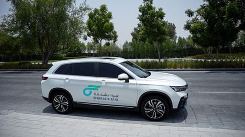Sharjah Taxi announces the testing of its first electric vehicles at Sharjah International Airport