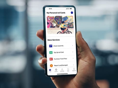 The revampled nol Pay app.