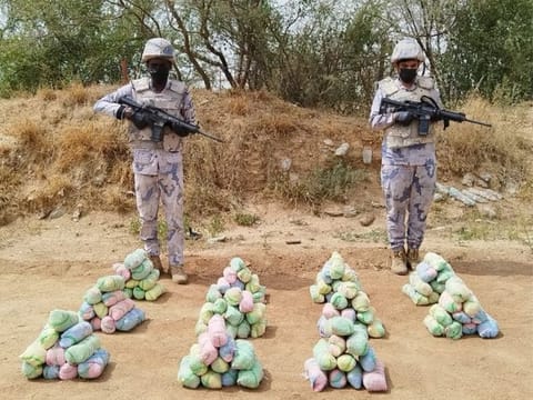 Over the past months, the Saudi border patrols have maximised their efforts to expose smugglers of drugs, mainly qat unlawfully smuggled across the border from Yemen.