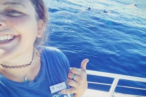 Annelise Cochran before Tuesday's destructive Maui fire.