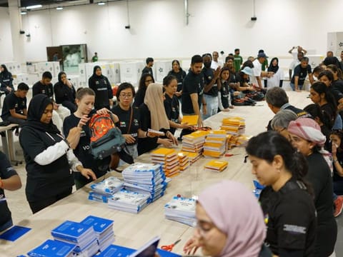 People from all walks of life came together for the cause