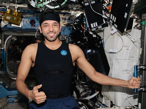 Al Neyadi's heart rate, blood pressure, breathing rate, blood oxygen level and other health indicators were monitored during the experiment