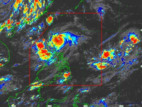 Saola brushed past the northeast section of the main island of Luzon overnight Saturday.