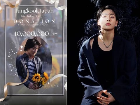 Jungkook’s Japanese fans donate 10 million won (Dh27,724) to Seoul Children's Hospital