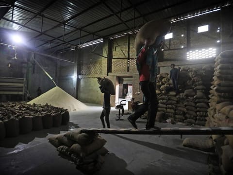 Countries worldwide are scrambling to secure rice after a partial ban on exports by India cut supplies by roughly a fifth.