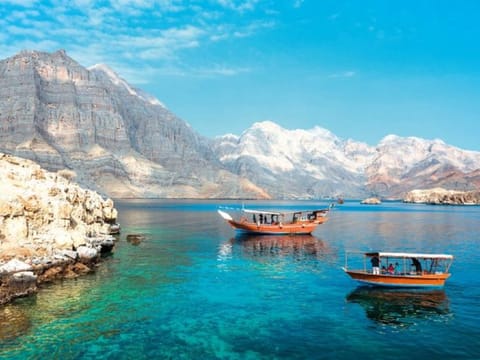 Dhow cruises rank high among favoured activities in Musandam. In the capital city of Khasab, the 17th-century Fort hosts museum exhibitions giving visitors insights into its fascinating history.