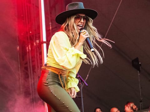Lainey Wilson performs at the Lollapalooza Music Festival, Aug. 3, 2023, at Grant Park in Chicago.