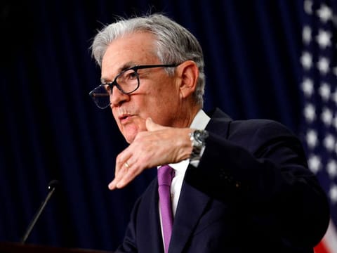 US Federal Reserve Chairman Jerome Powell told an International Monetary Fund conference Thursday that progress toward reaching two-percent inflation was "not assured."
