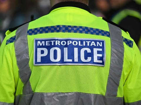 There was visible security around one synagogue in northwest London.