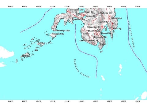 The quake struck southern Philippines on Tuesday morning.