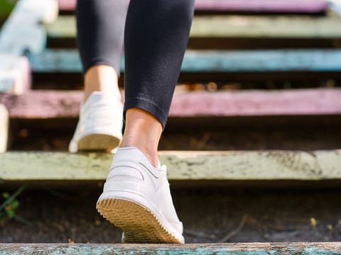 Short bursts of high-intensity stair climbing are a time-efficient way to improve cardiorespiratory fitness.