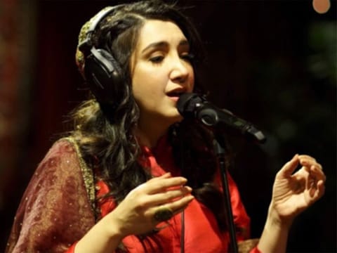 Pakistani singer Zeb Bangash